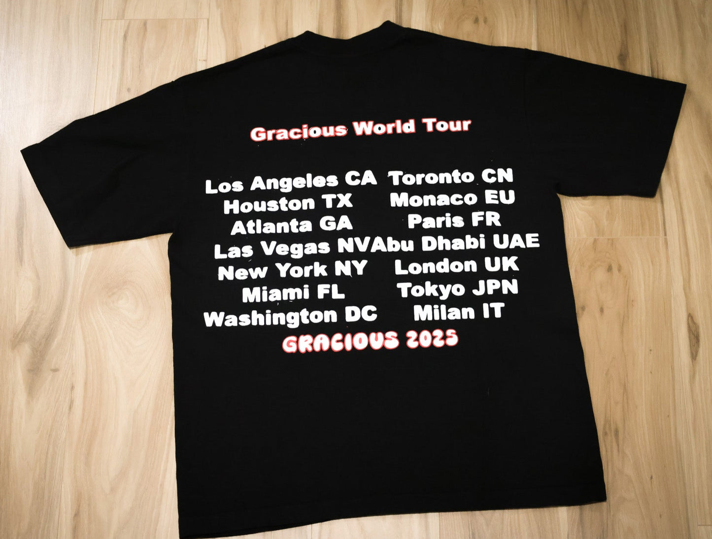 "THE WORLD IS YOURS"